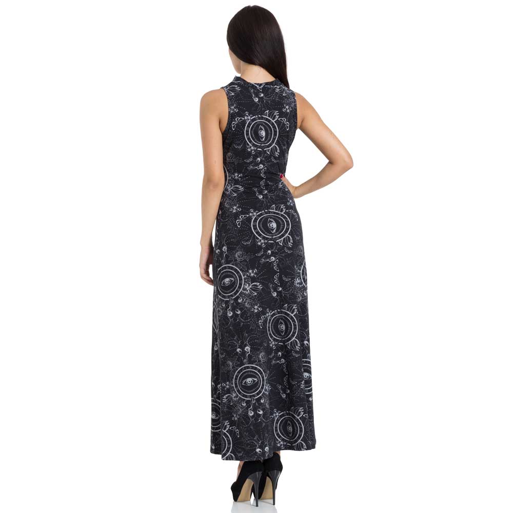 Jawbreaker - Ethereal Nature Maxi langes Kleid - Schwarz Product image